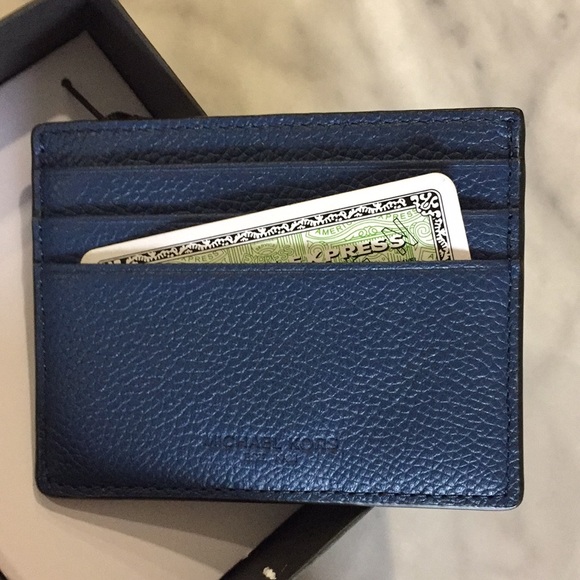 KORS Michael Kors Other - Michael Kors Russel Leather Card Case/New